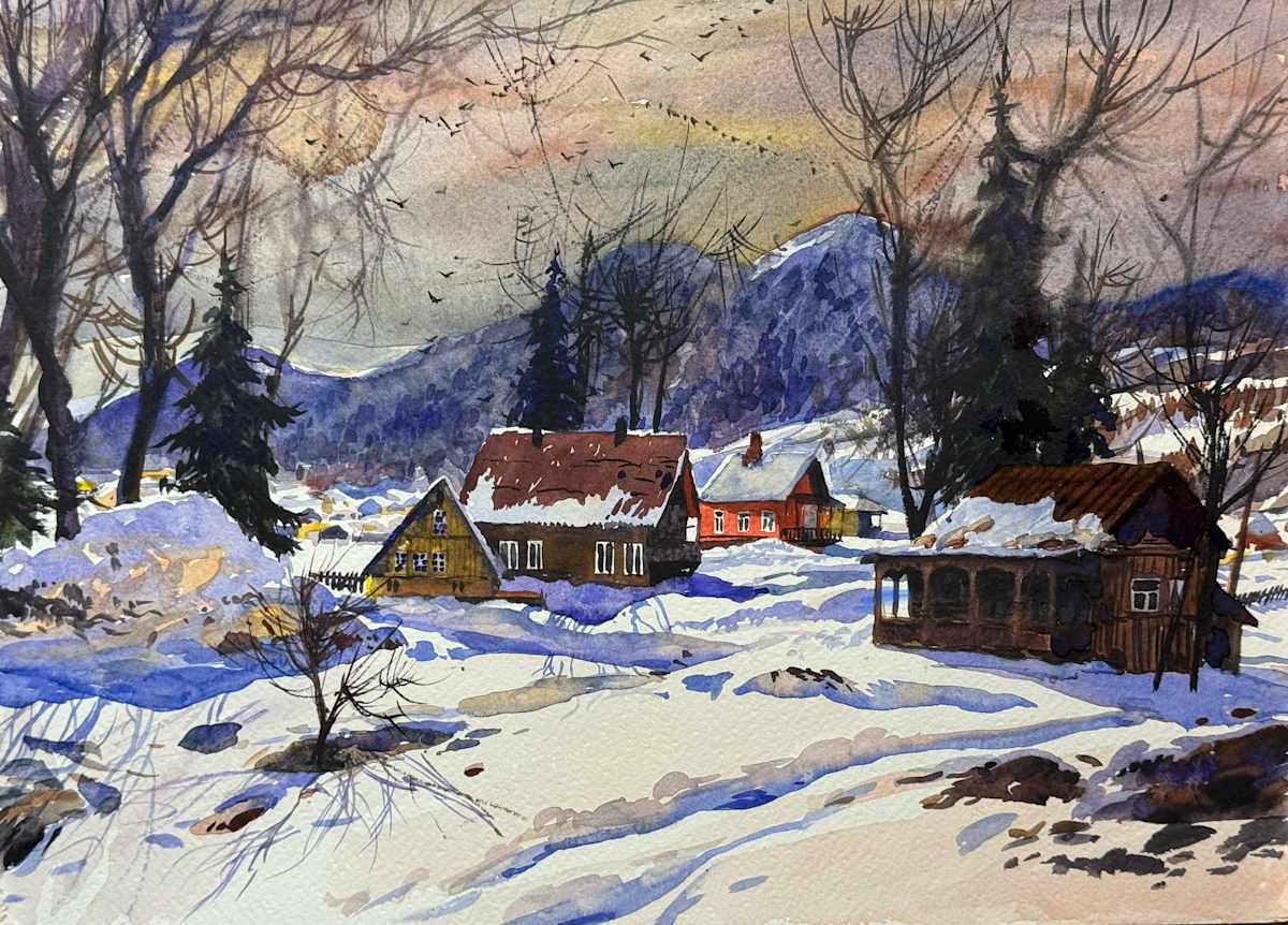 Bakuriani by Tedo Rekhviashvili 