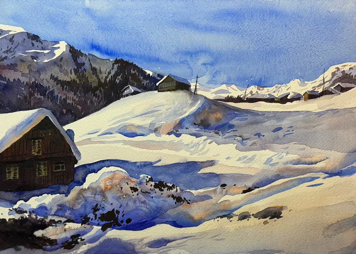 Bakhmaro by Tedo Rekhviashvili 