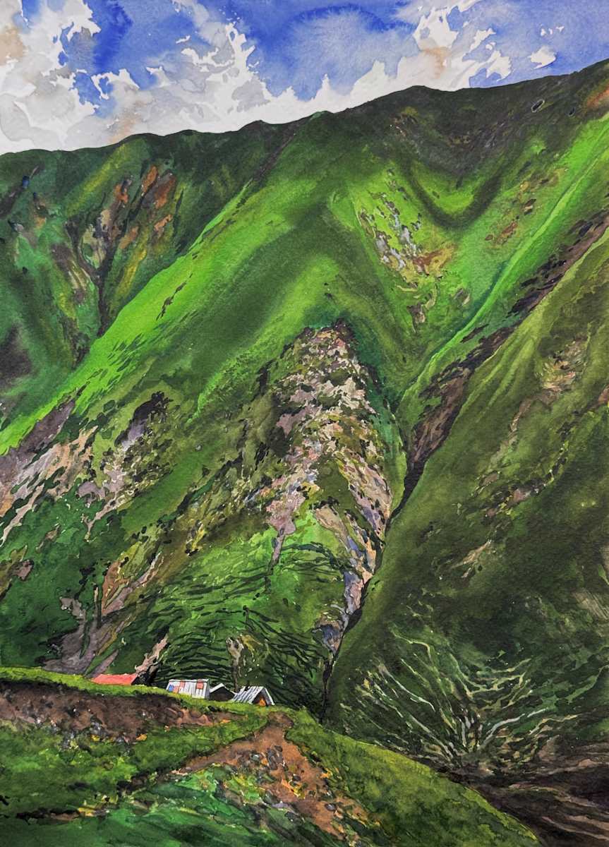 Khevsureti - Lebaiskari by Tedo Rekhviashvili, Image 3.
