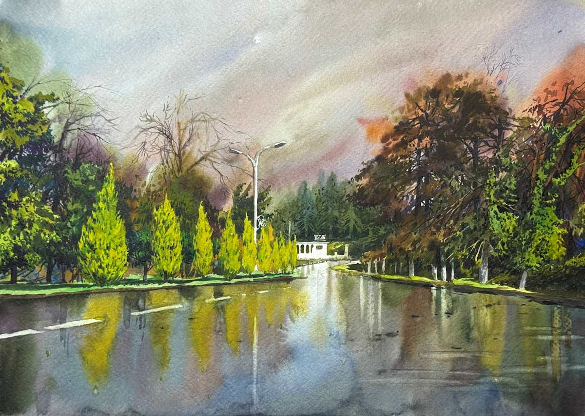 Tskhaltubo by Tedo Rekhviashvili, Image 1.