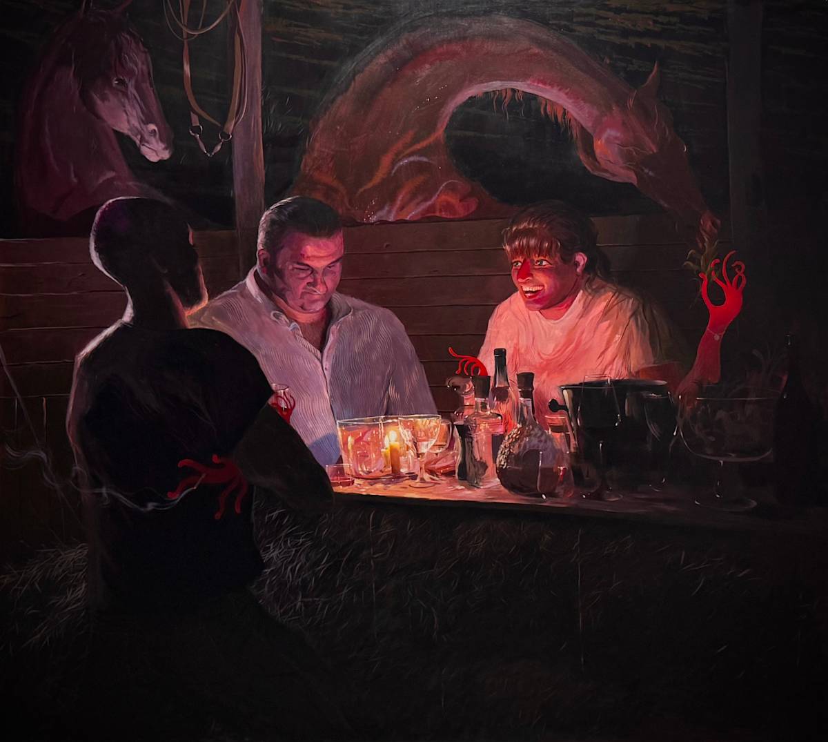 The Hay Table by Tedo Rekhviashvili, Image 1.