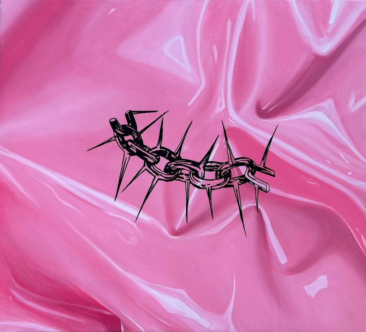 Pink Vinyl by Mako Lomadze, Image 3.