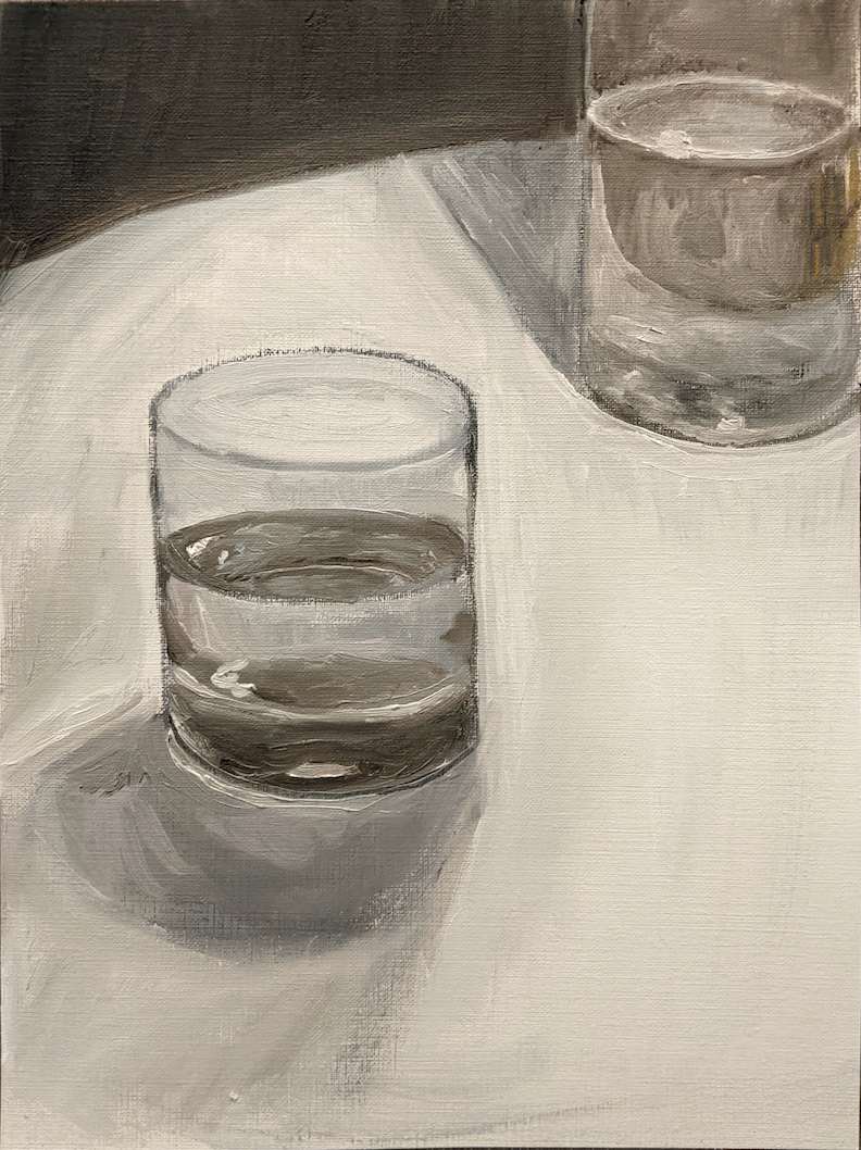 Water Glasses by Claire Partin, Image 3.