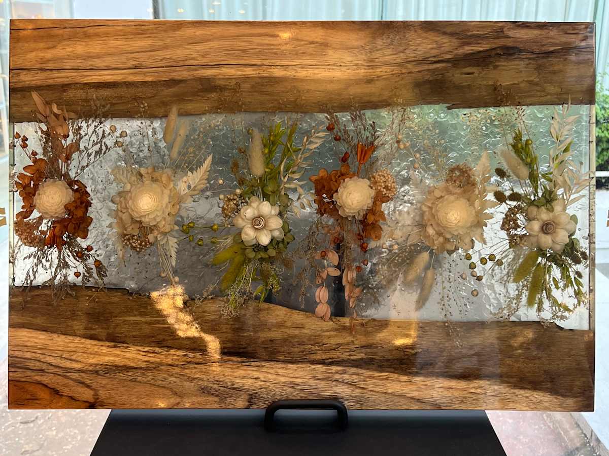 6 Stars by Martin Halpin (Mandara)  Image: 2025-01-TH-103-Teak-00120-60x40x3-6kg-C-6 Stars