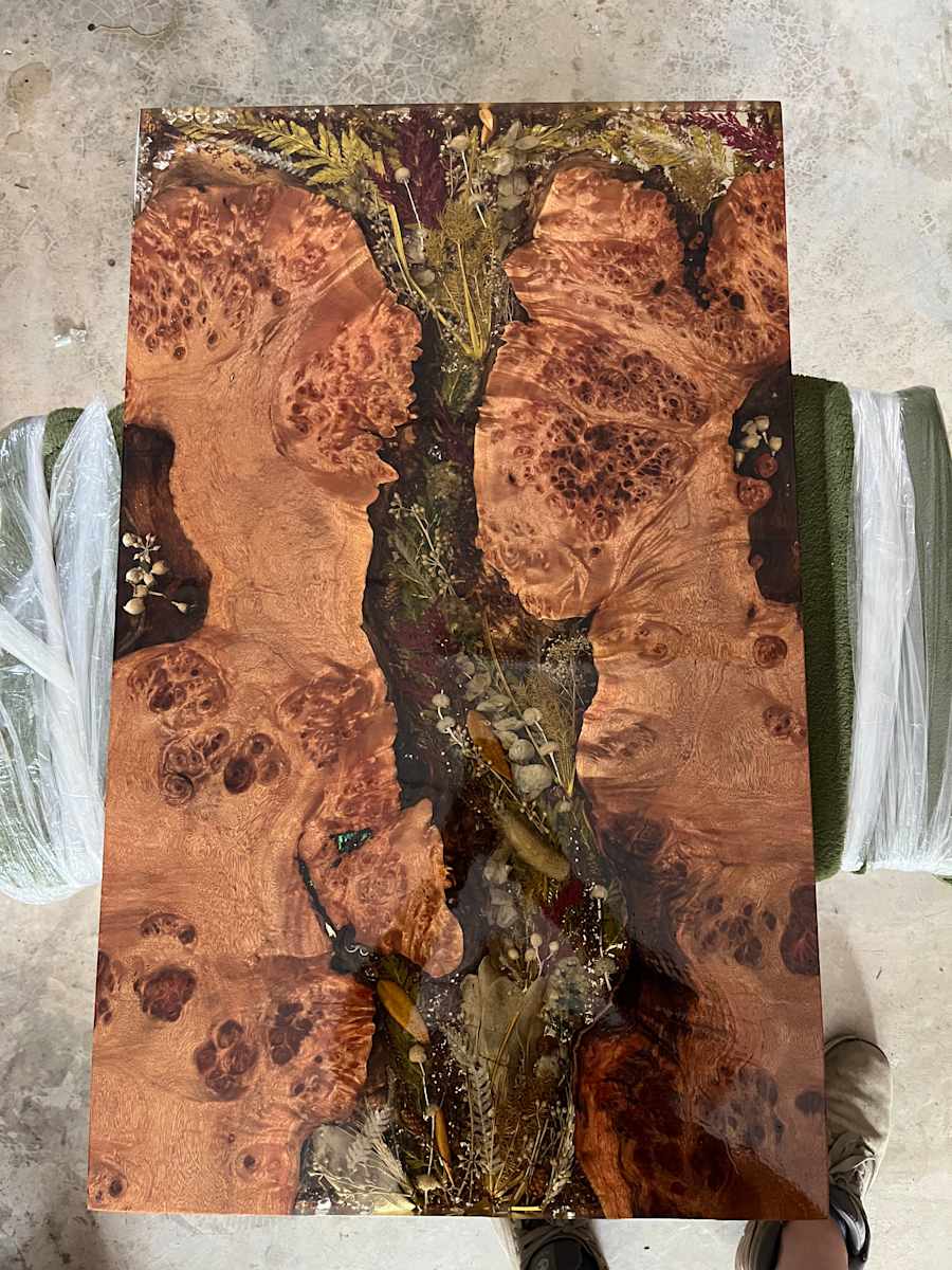 Thai Burl Wood RIVER by Martin Halpin (Mandara) 
