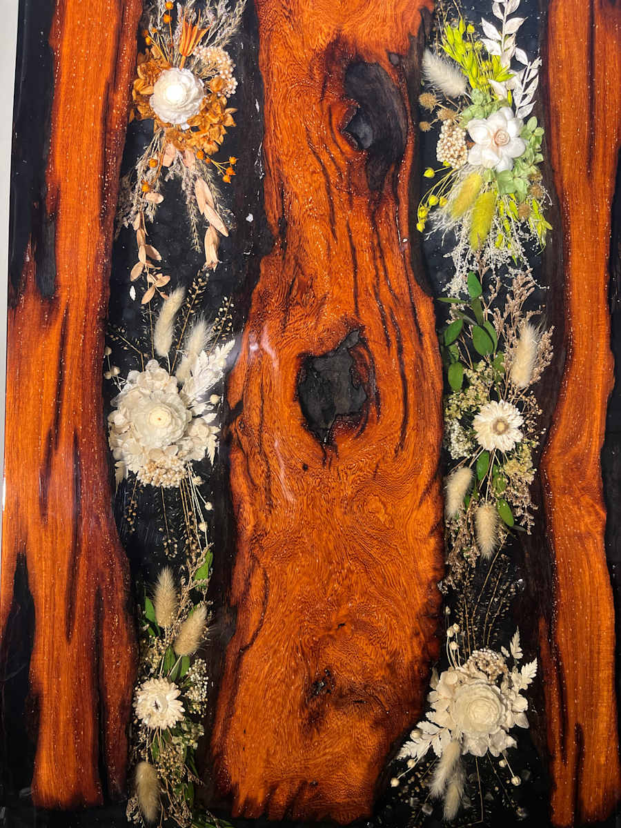 Khwan Kao I — “Spirit of the Past I” by Martin Halpin (Mandara)  Image: 2025-05-TH-SLR1012-TEAK-50x69-10kg-00172-Khwan Kao I