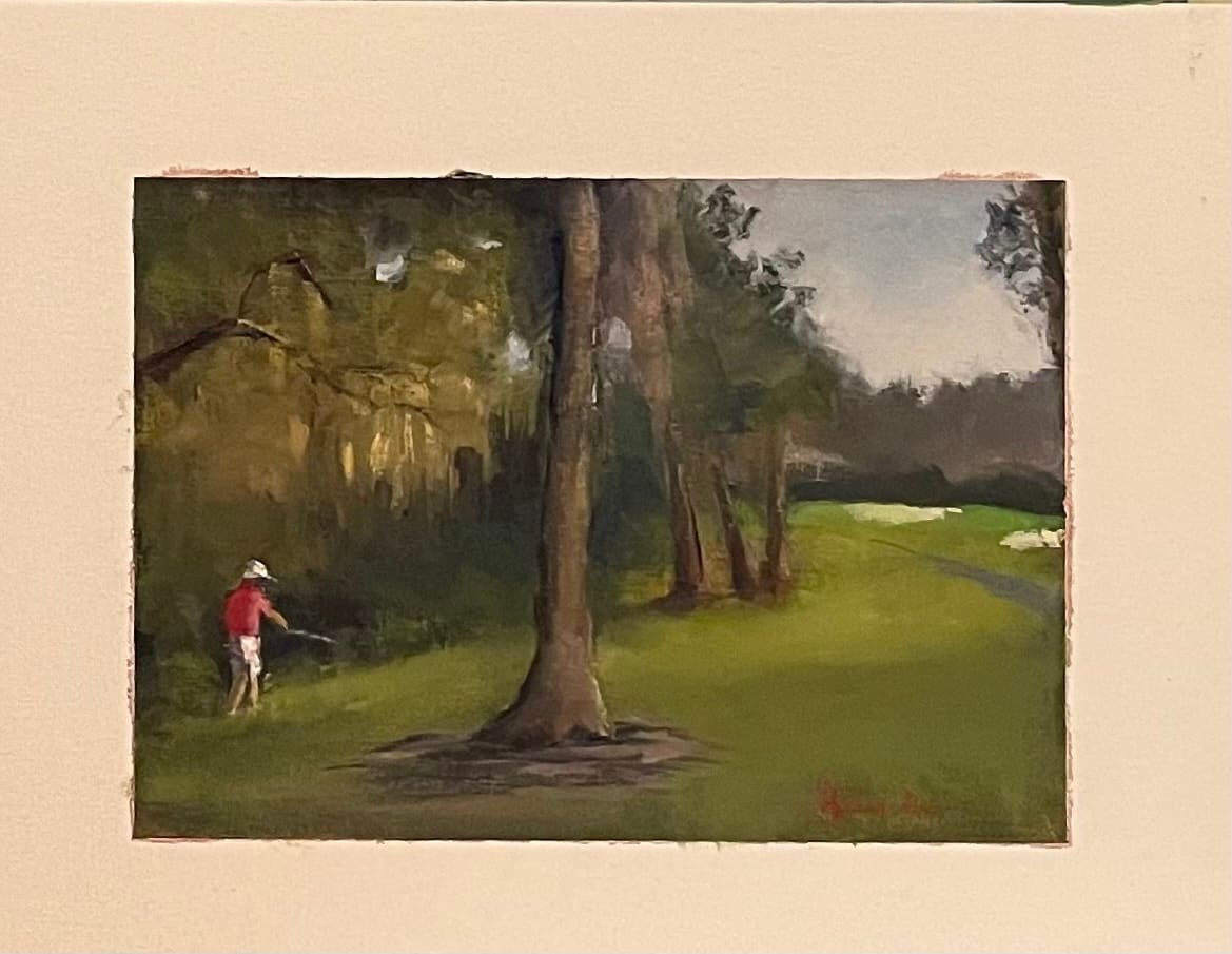 Ardea Country Club North Course Series by Richard W Diego  Image: “In the Rough” 17 the hole North Course, Ardea Country Club