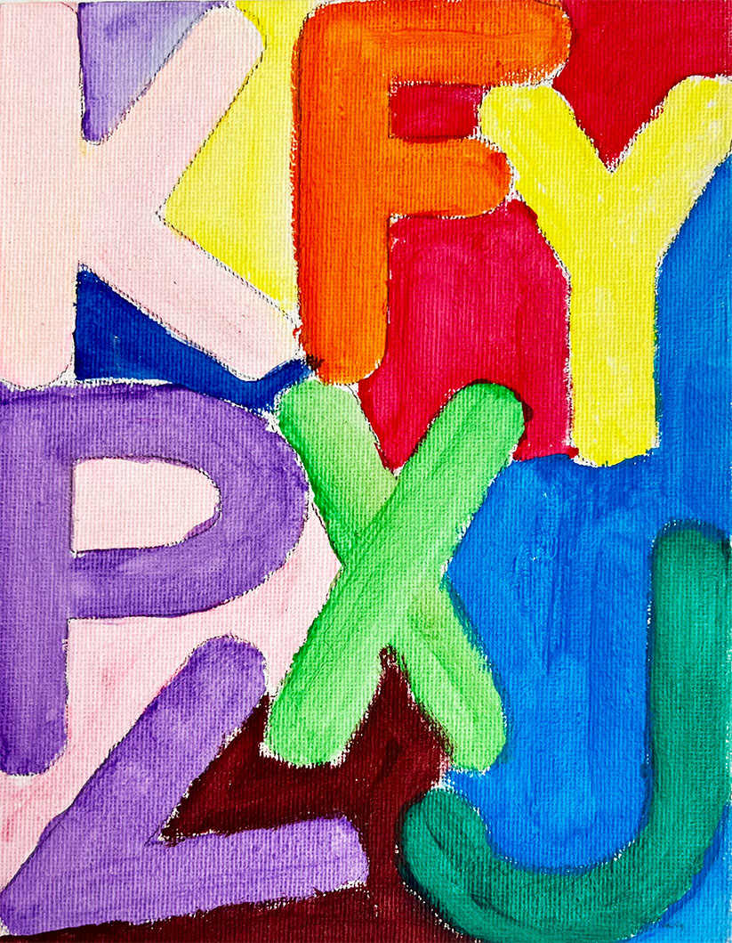 Alphabet Salad by Cody Armstrong, Image 1.