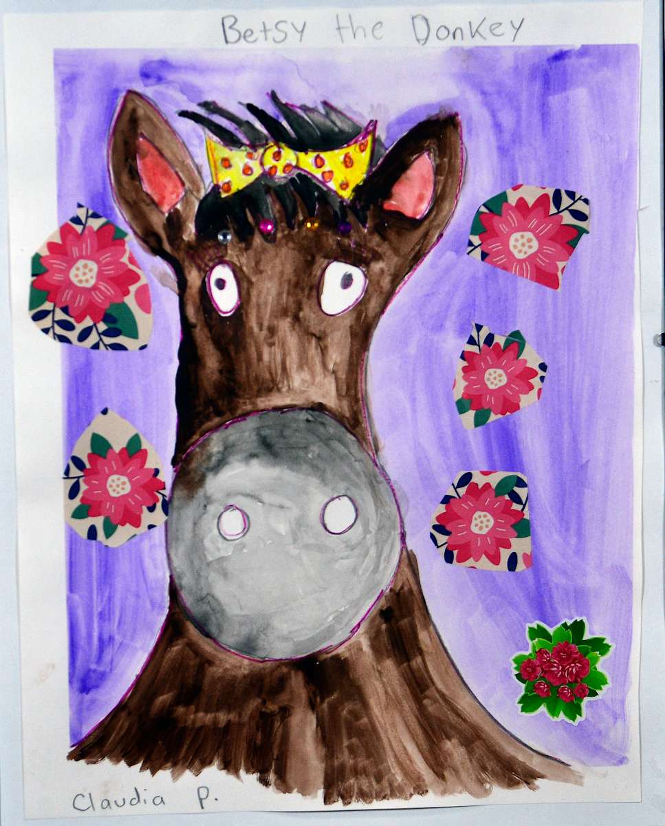 Betsy the Donkey by Claudia Paquette 