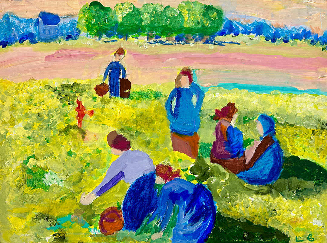 Working in the Field by Laura Gerhardt, Image 1.