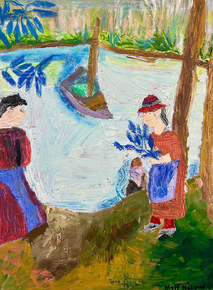 Beside the Riverbend by Matt Nakayama 