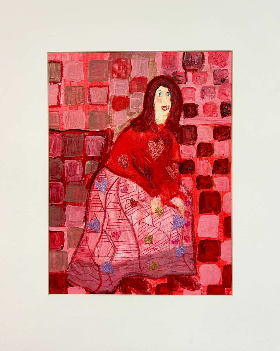 Lady in Red by Teresa Drews 