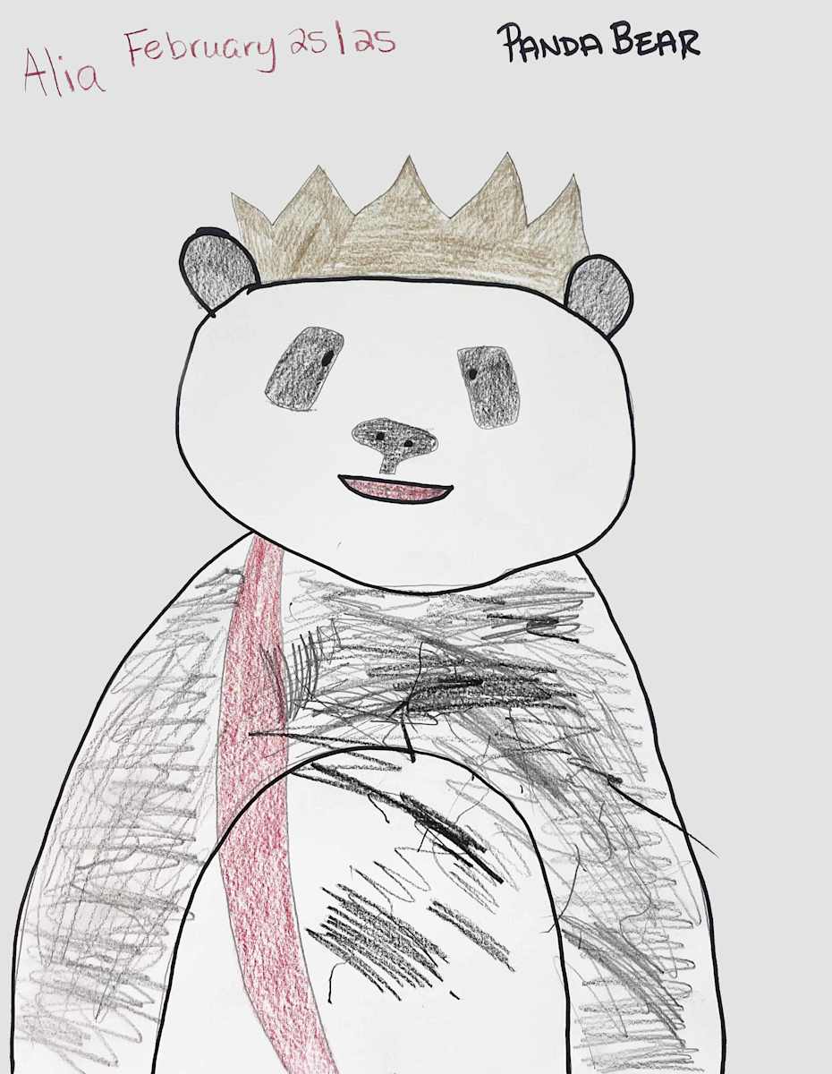 Panda Bear by Alia Munro 