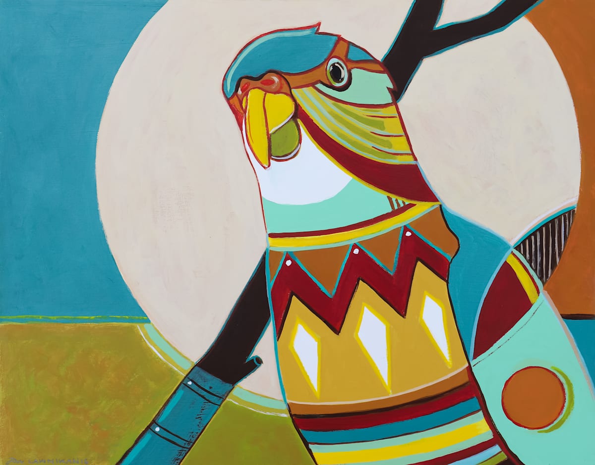 Lori (Rainbow Lorikeet) by Jan Lawnikanis 