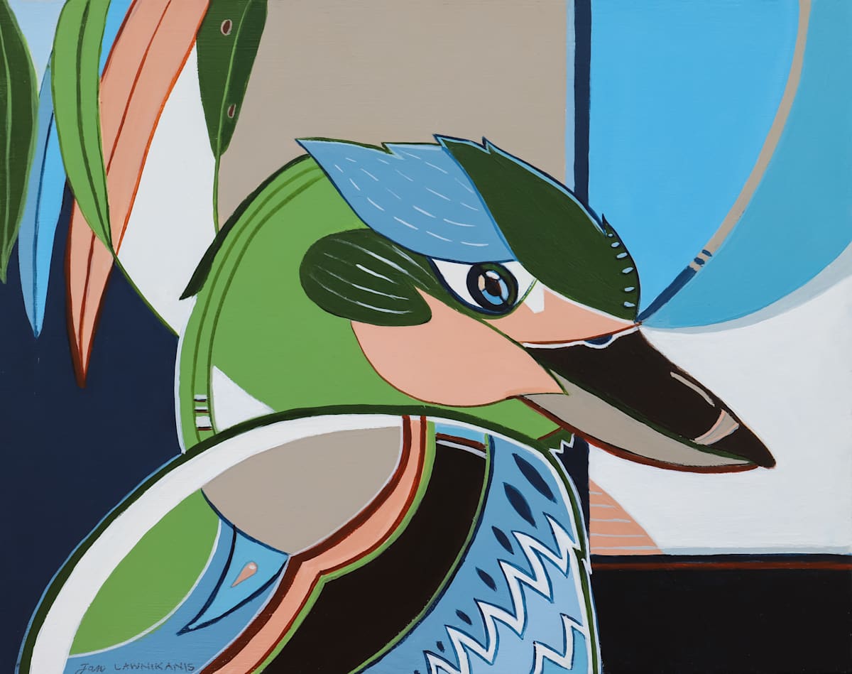 Burra (Kookaburra) by Jan Lawnikanis 