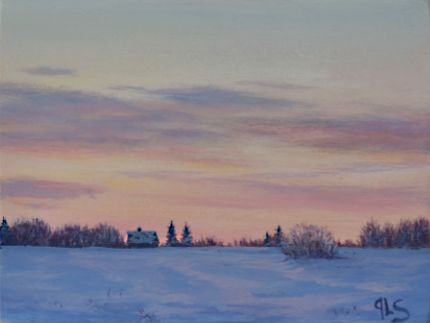 Chilly Sunset by Judy Leila Schafers, Image 1.