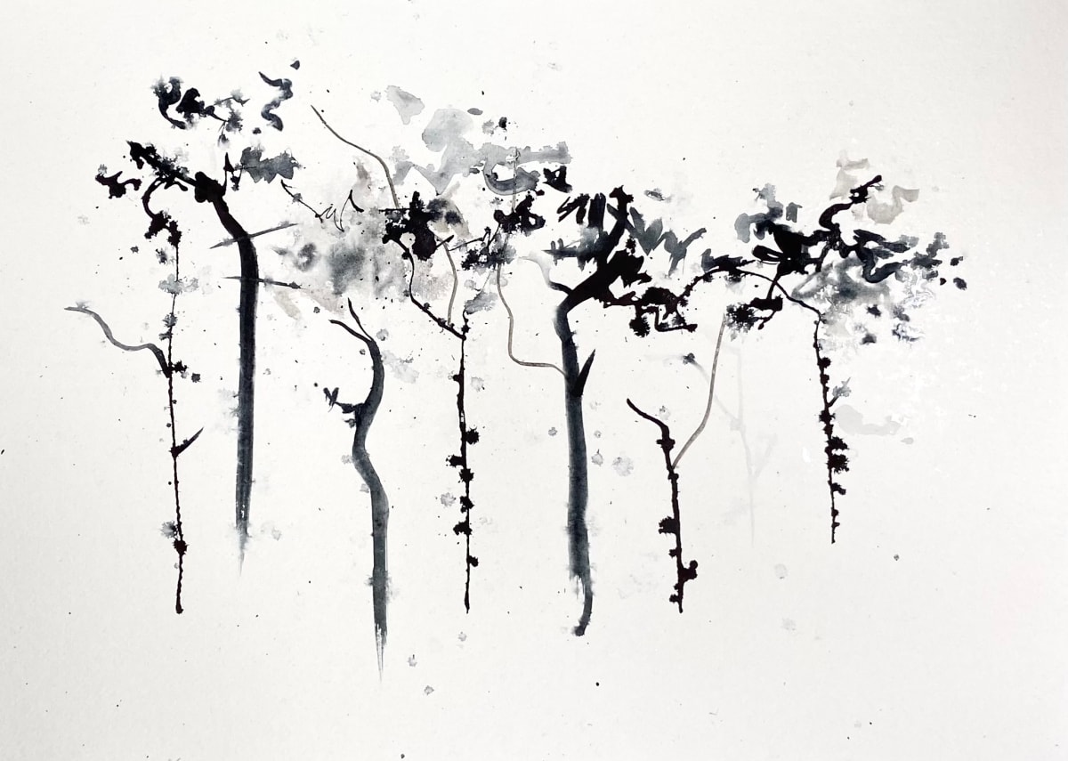 Raintrees II April by Lisa Fenton O'Brien, Image 1.