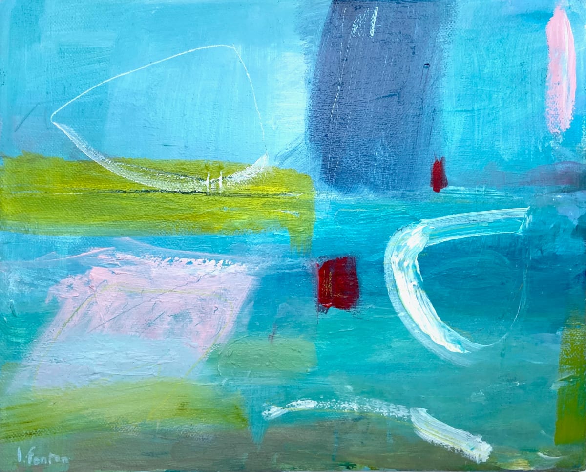 Spring Cloud Burst, Distance II by Lisa Fenton O'Brien 