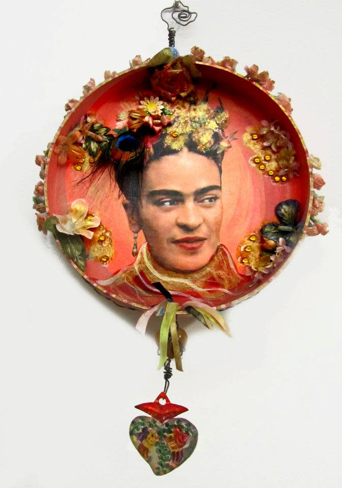 Frida - Mixed Media by Martha Rodriguez  