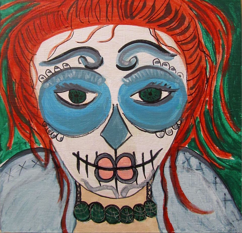 Green Eyes Blue by Martha Rodriguez  