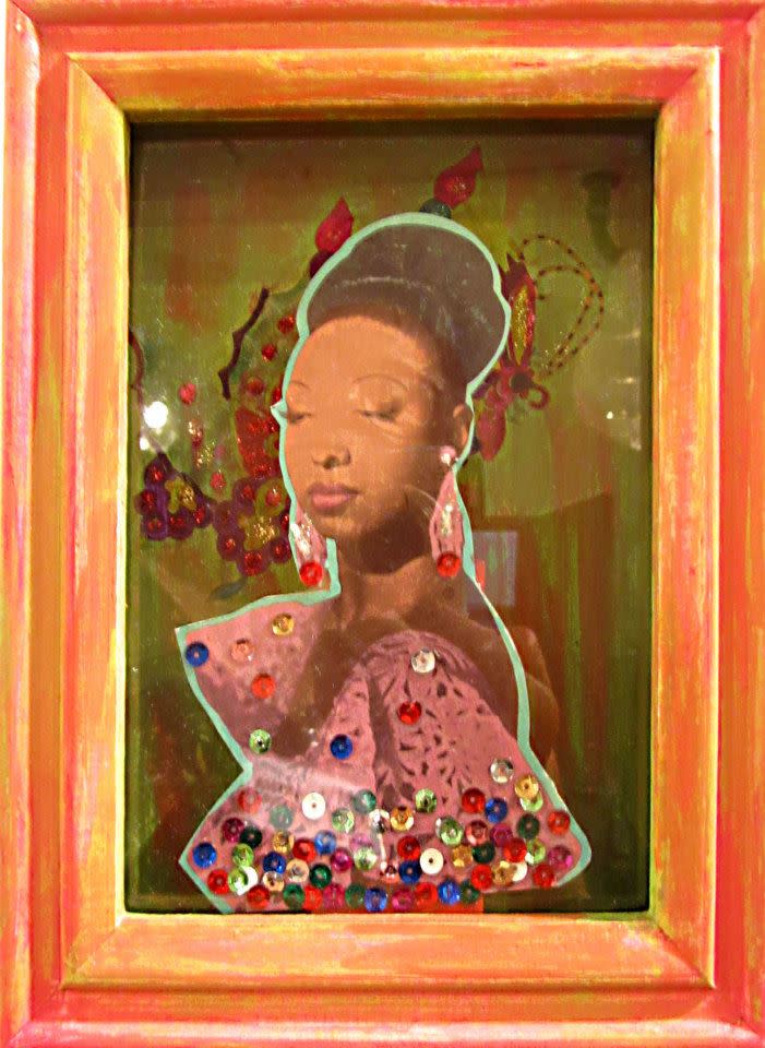 Josephine Baker Shadow Box by Martha Rodriguez  