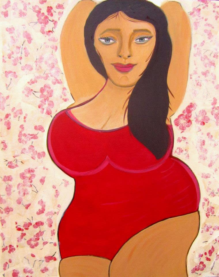 Rojo (Red Dress)  by Martha Rodriguez  