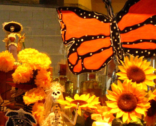 Mariposa Altar, Andale Restaurant, Los Gatos by Martha Rodriguez  