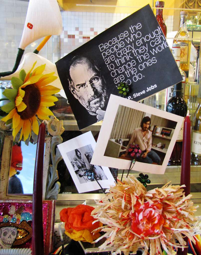 Steve Jobs Altar at Andale, Los Gatos by Martha Rodriguez  