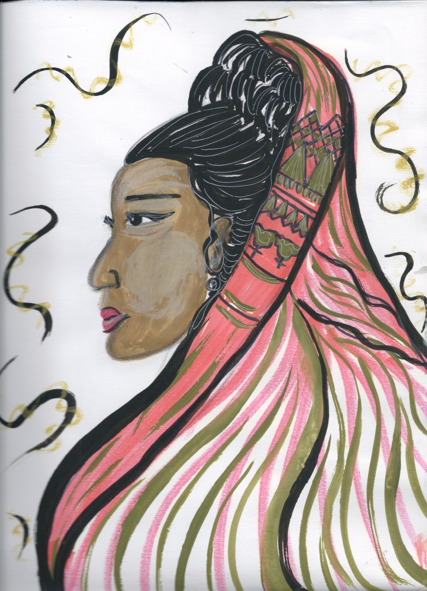 Portrait #36 - The Women by Martha Rodriguez  