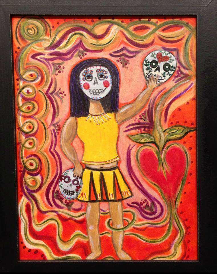 Mascaras - Spirit Girl by Martha Rodriguez  