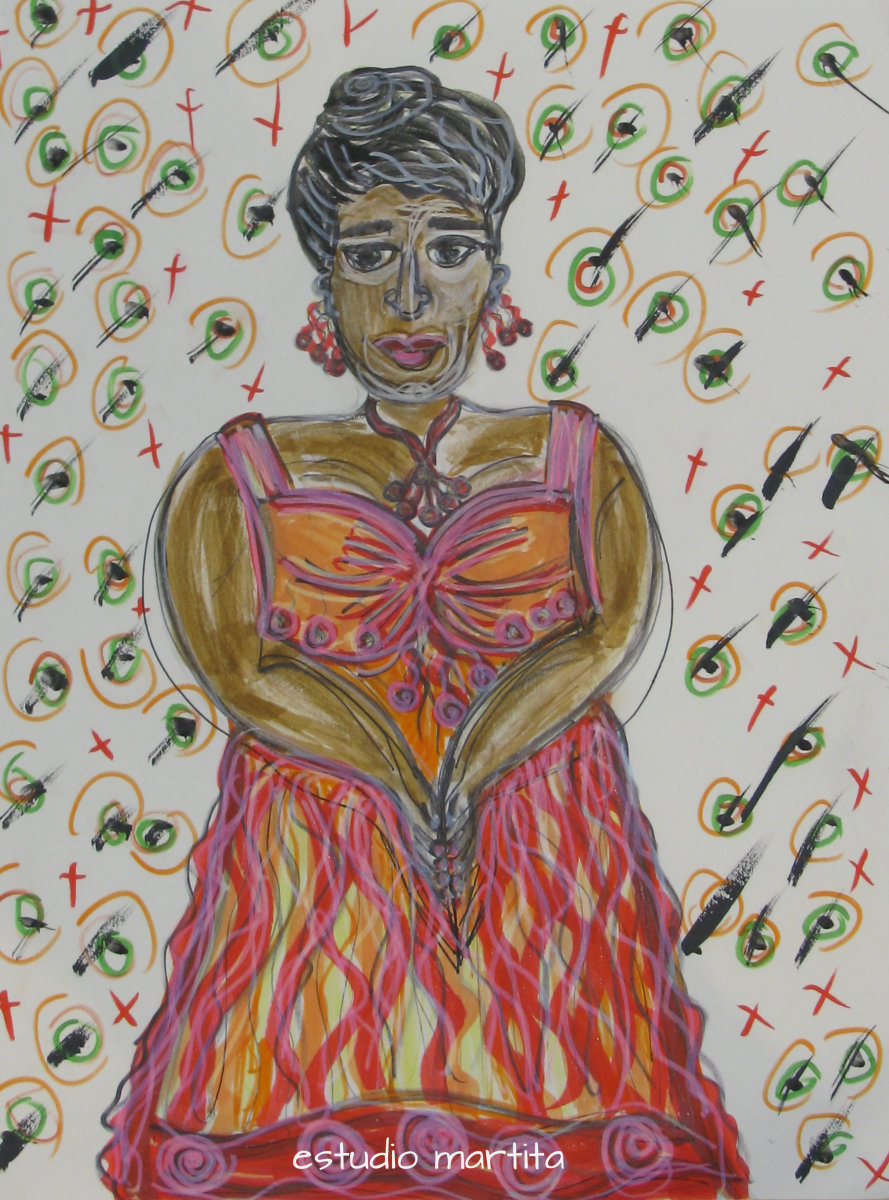 Portrait #13 - The Women by Martha Rodriguez  