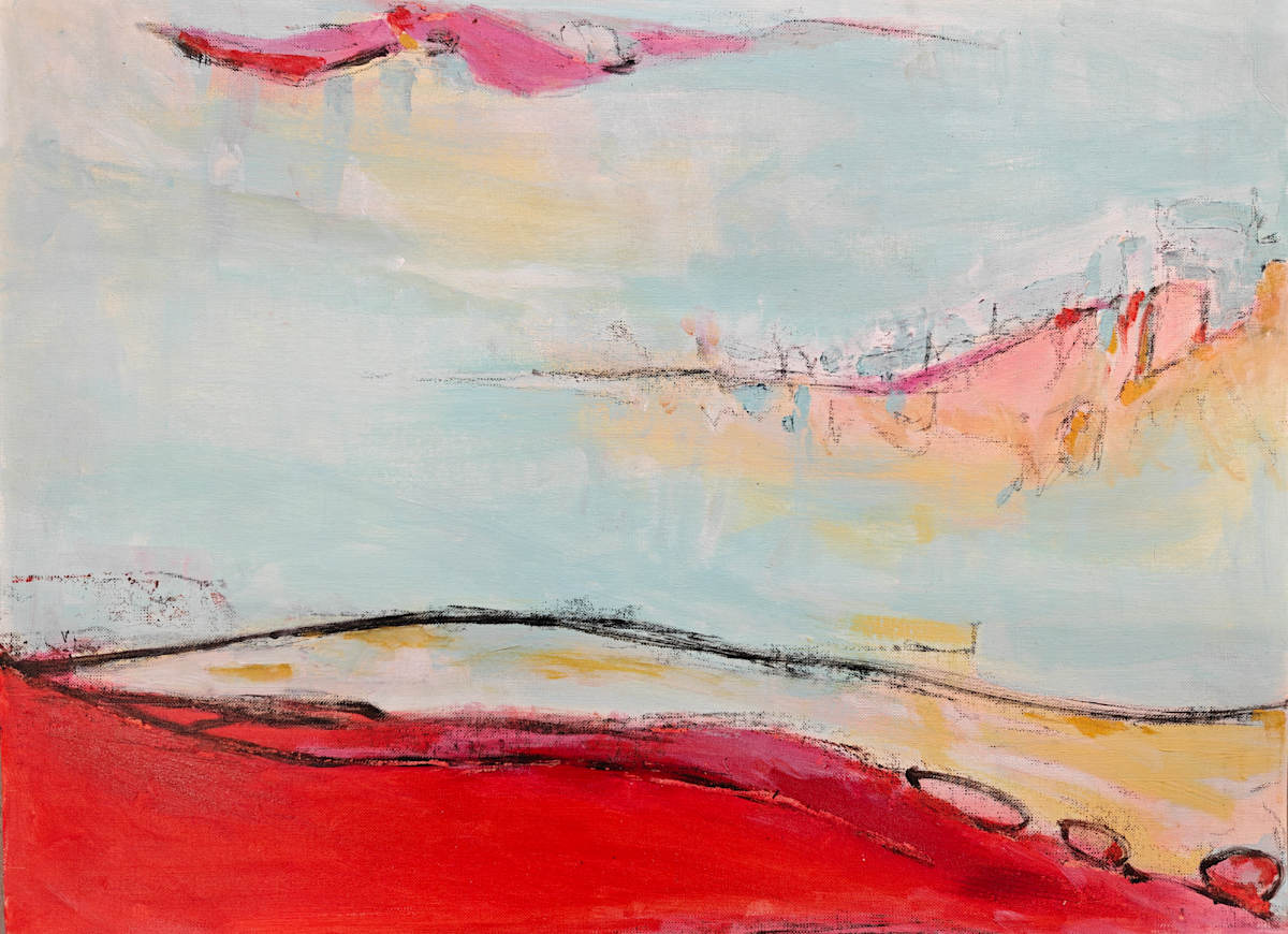 Desert Landscape by Anja Bamberg 