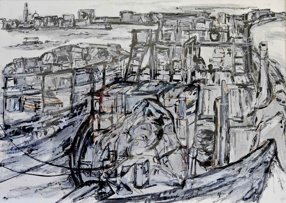 Dubai Creek by Anja Bamberg 