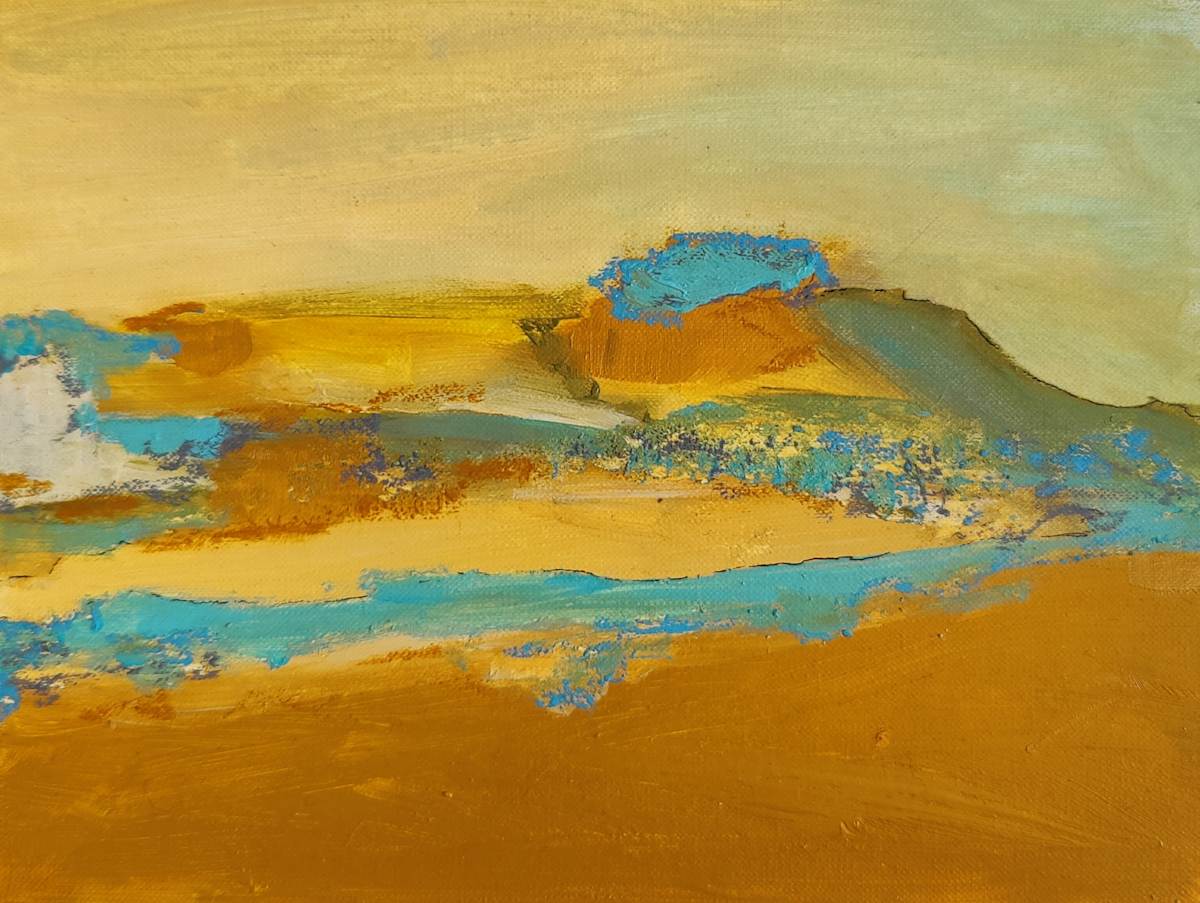 Desert Landscape by Anja Bamberg 