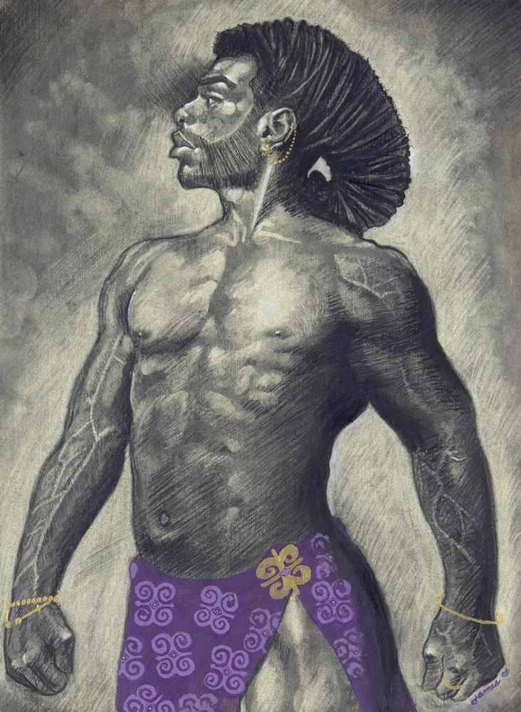 L'Homme Noir by James Murphy Jr, Image 1.