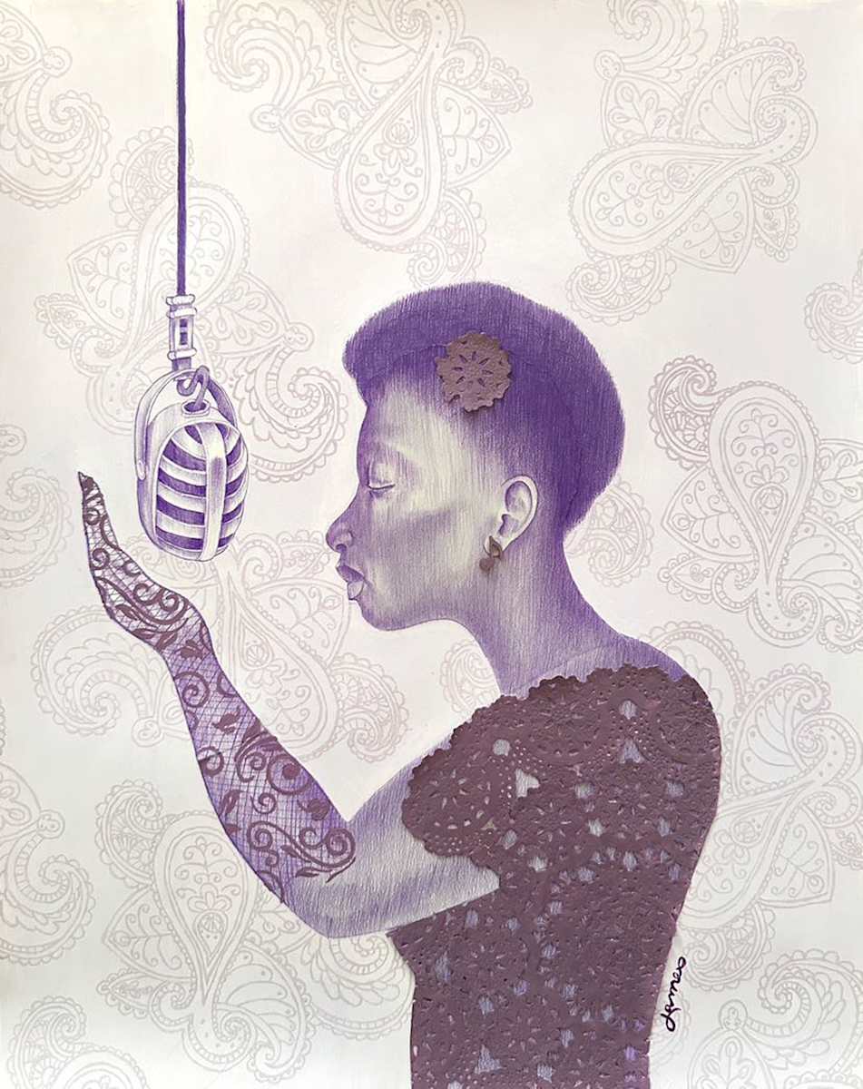 THE LAVENDER LYRICIST by James Murphy Jr, Image 1.