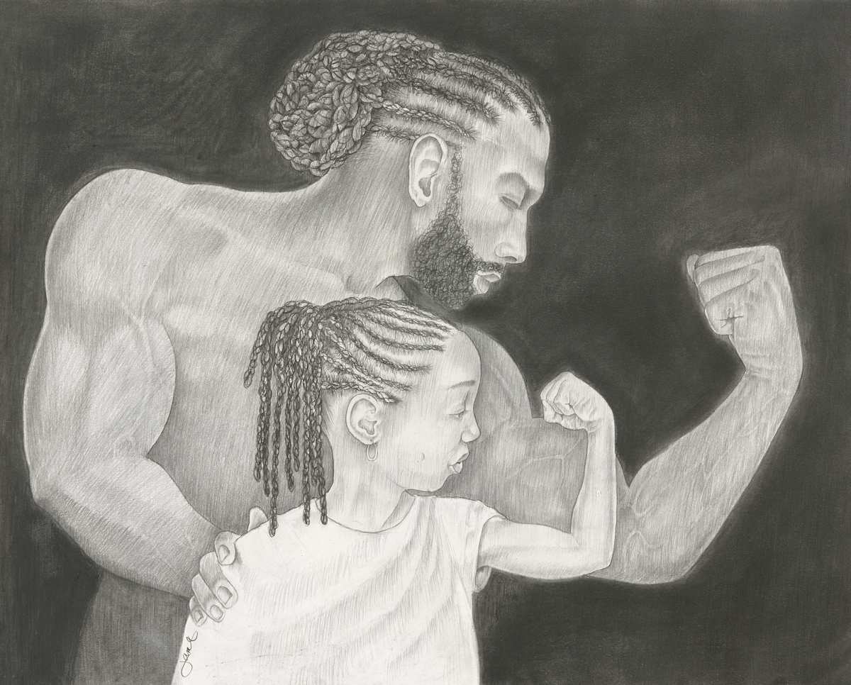 STRONG LIKE DADDY TOO by James Murphy Jr, Image 1.