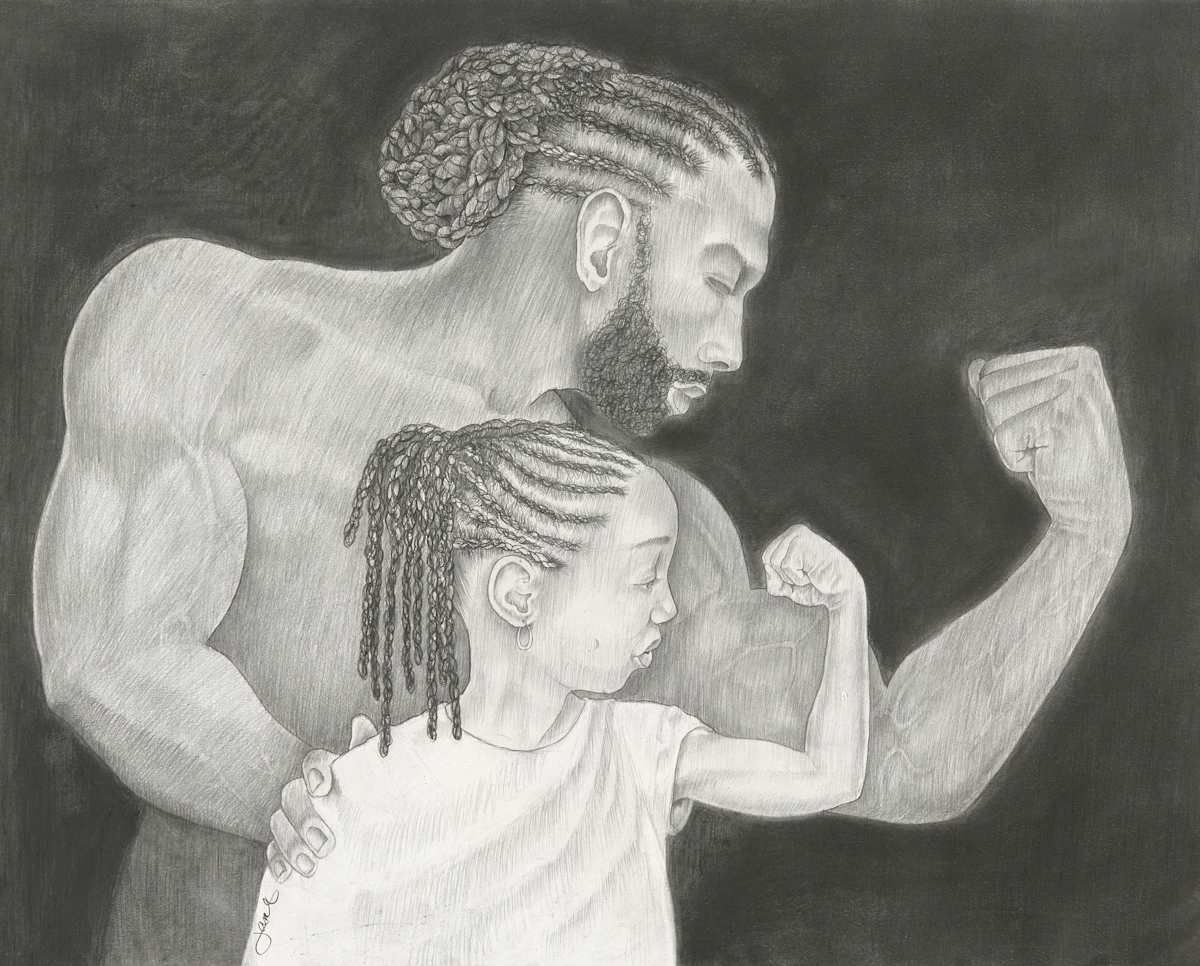 STRONG LIKE DADDY TOO by James Murphy Jr, Image 1.
