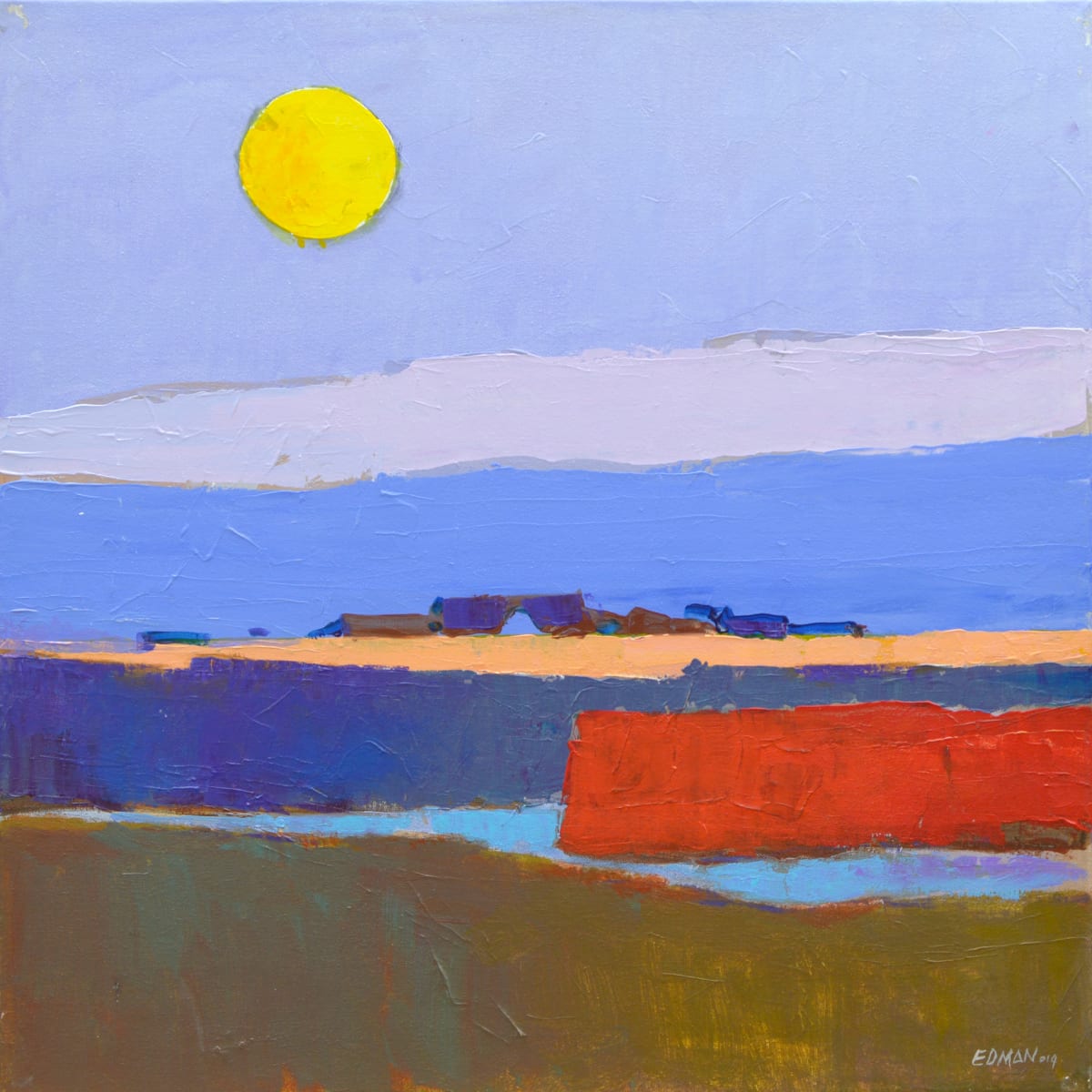 Yellow Moon by Edman 