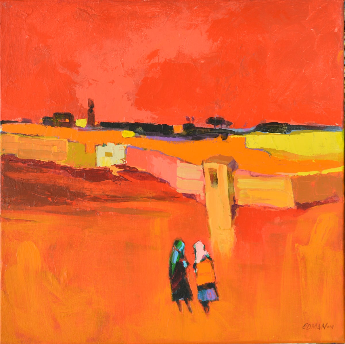 Village Wall by Edman 