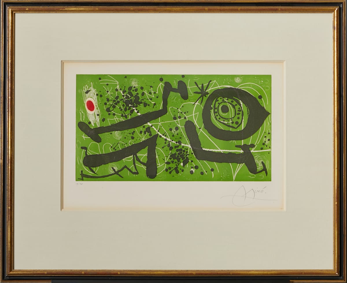 Picasso Els Reventos by Joan Miró 