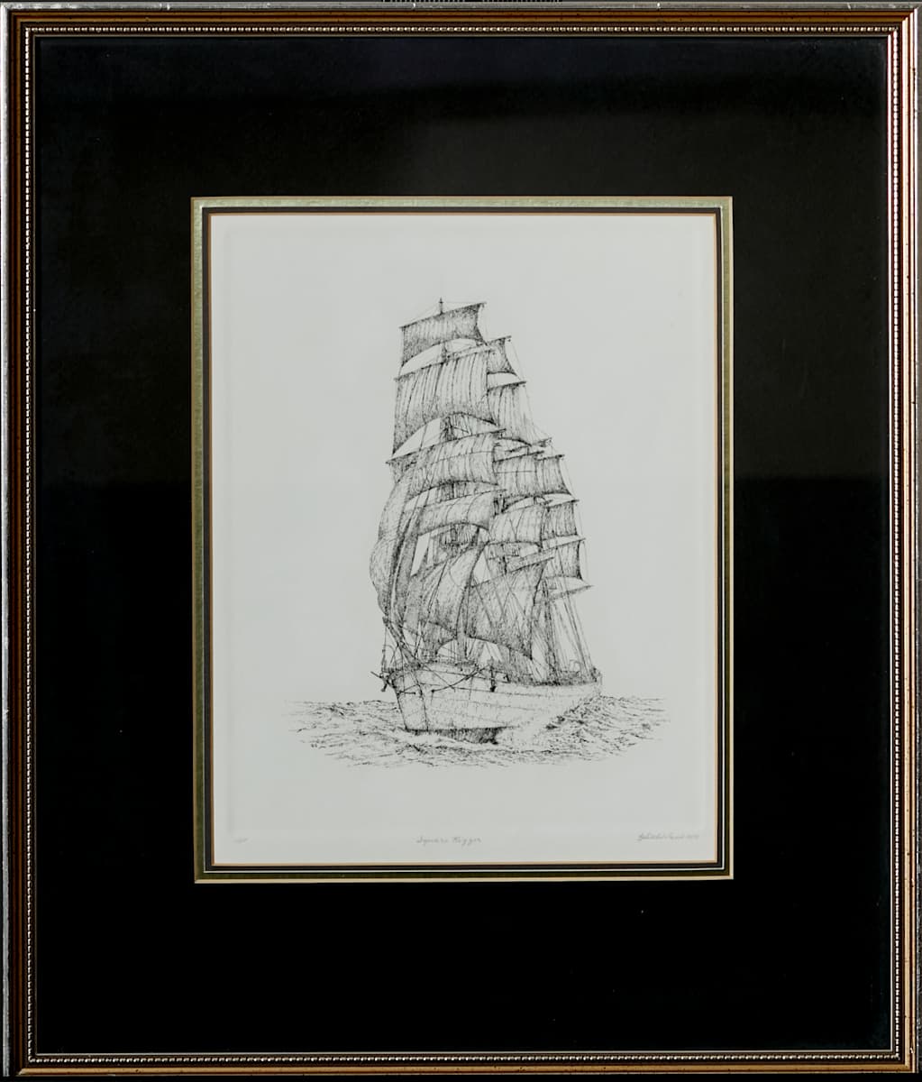 Square Rigger by George Sutherland 