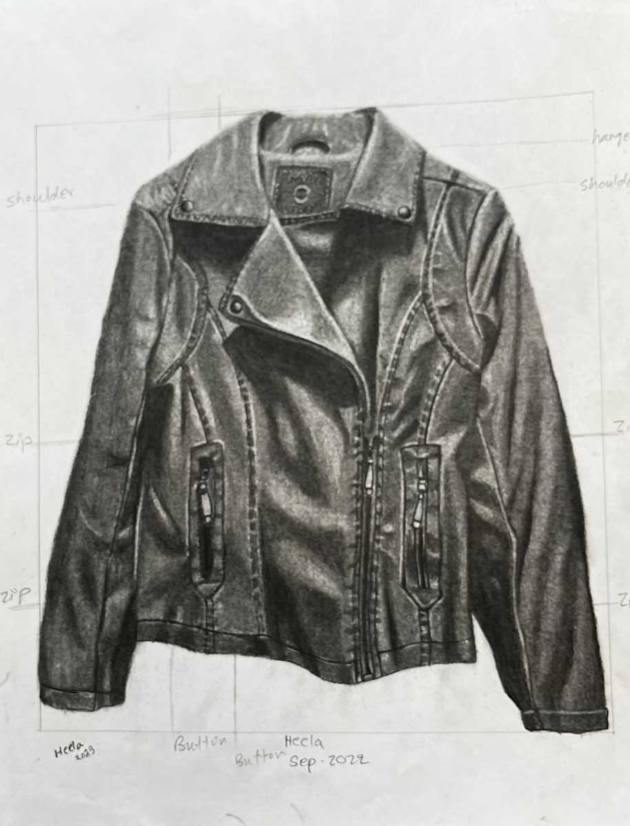 Leather Jacket by Jahida Heela 