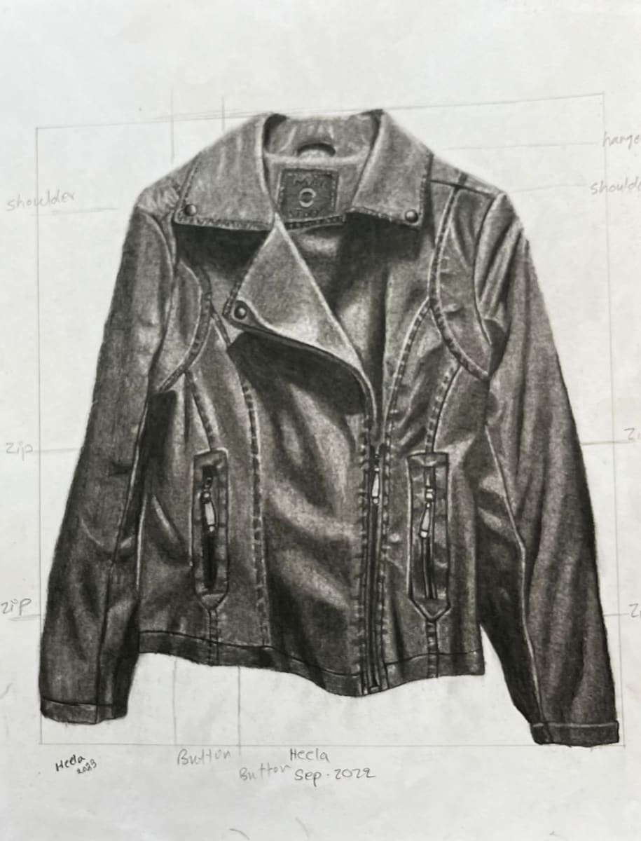 Leather Jacket by Jahida Heela, Image 2.
