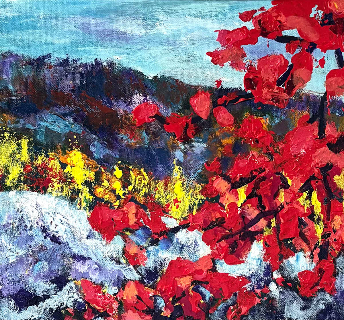Scarlet Show-Off by Ilse Nel-Landers 