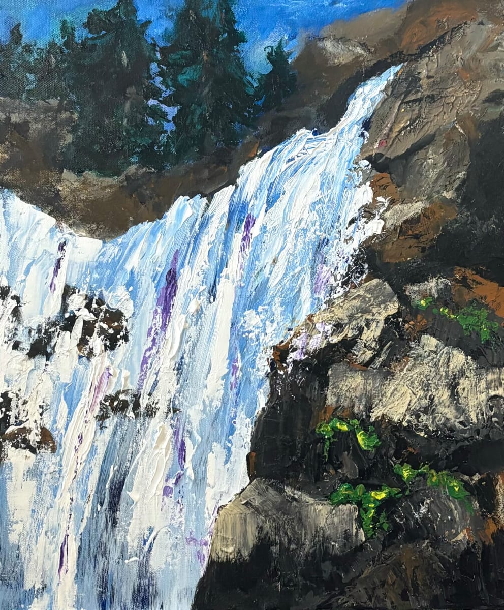 Cathartic Cascade by Ilse Nel-Landers 