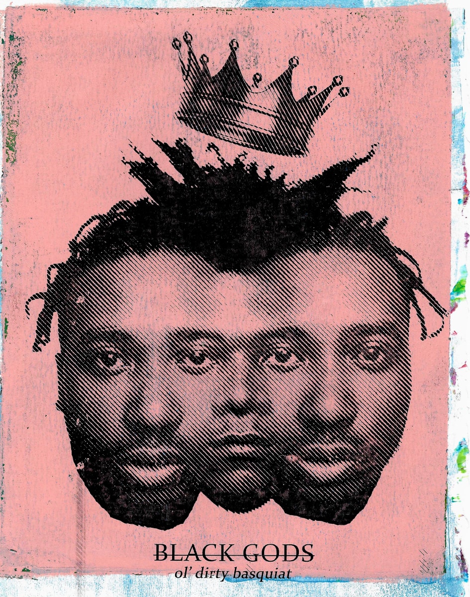 Ol' Dirty Basquiat - BLACK GODS [Pinkish] 1 of 1 by C. 