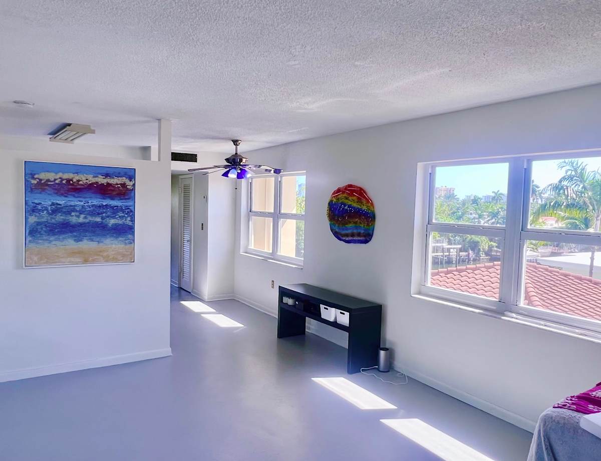 Miami Beach Canalfront Installation by Peter Studl, Image 1.