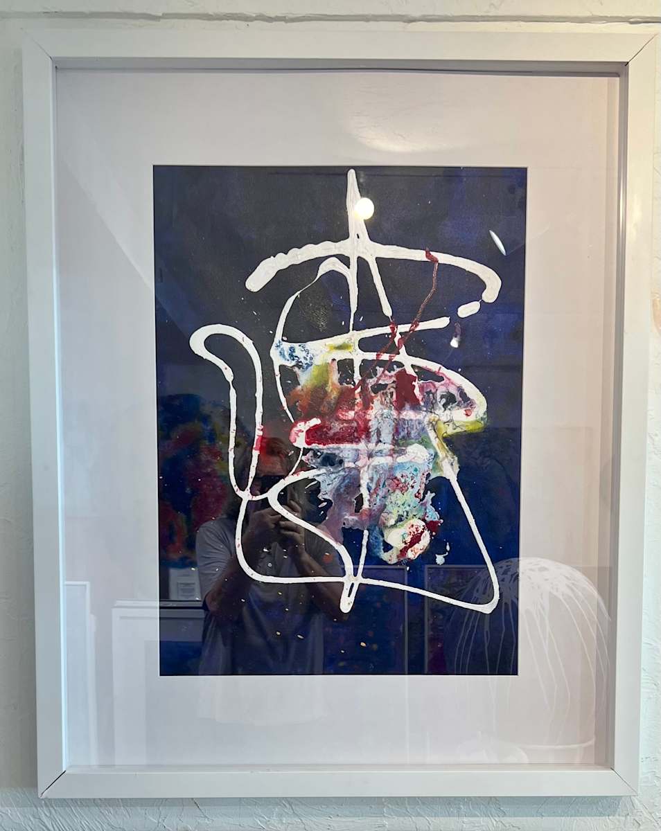 Two Original Abstrcts on Paper - Click thru by Peter Studl, Image 1.