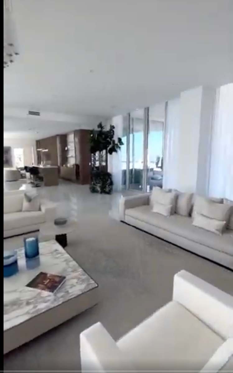 INSTALLATION VIDEO ATTACHED - Upper Penthouse - Jade Signature - All artwork by Peter Studl by Peter Studl  Image: Installation in upper penthouse - Jade Signature - Sunny Isles Beach, Florida
